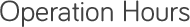 Operation Hours label - Lien Clinic